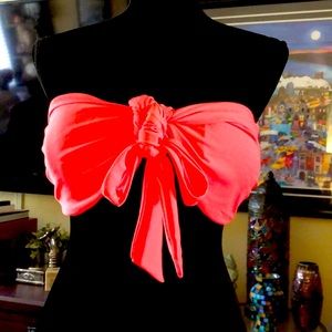 6 SHORE ROAD NEON CORAL BOCAS TOP!Size M